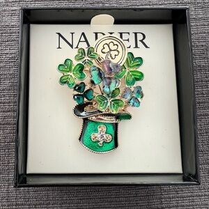 NWT Napier St. Patrick’s/Luck Broach Pin